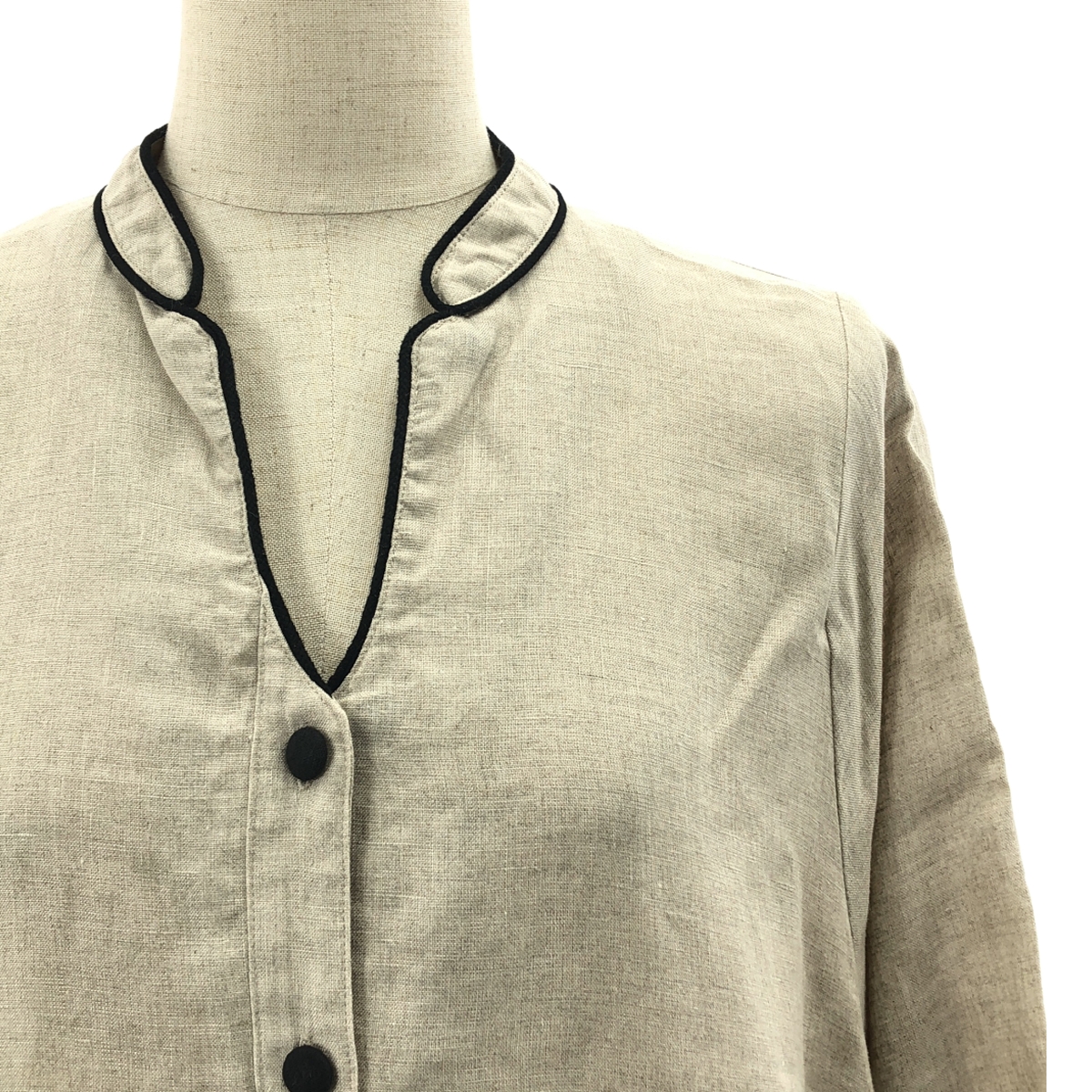 その他 original linen one-piece リネン ロング ワンピース