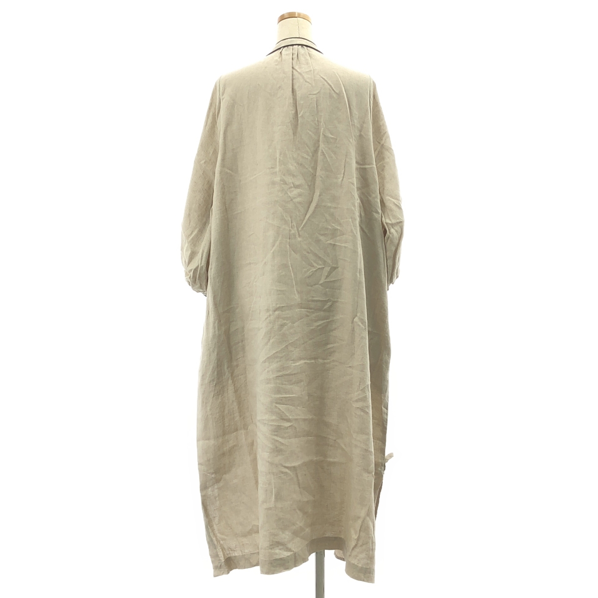 その他 original linen one-piece リネン ロング ワンピース