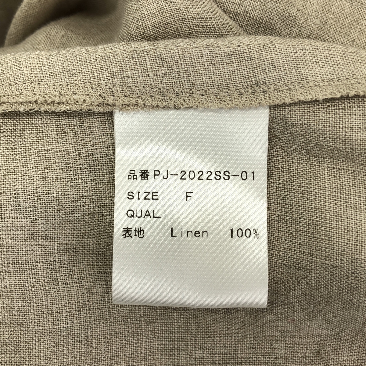 その他 original linen one-piece リネン ロング ワンピース