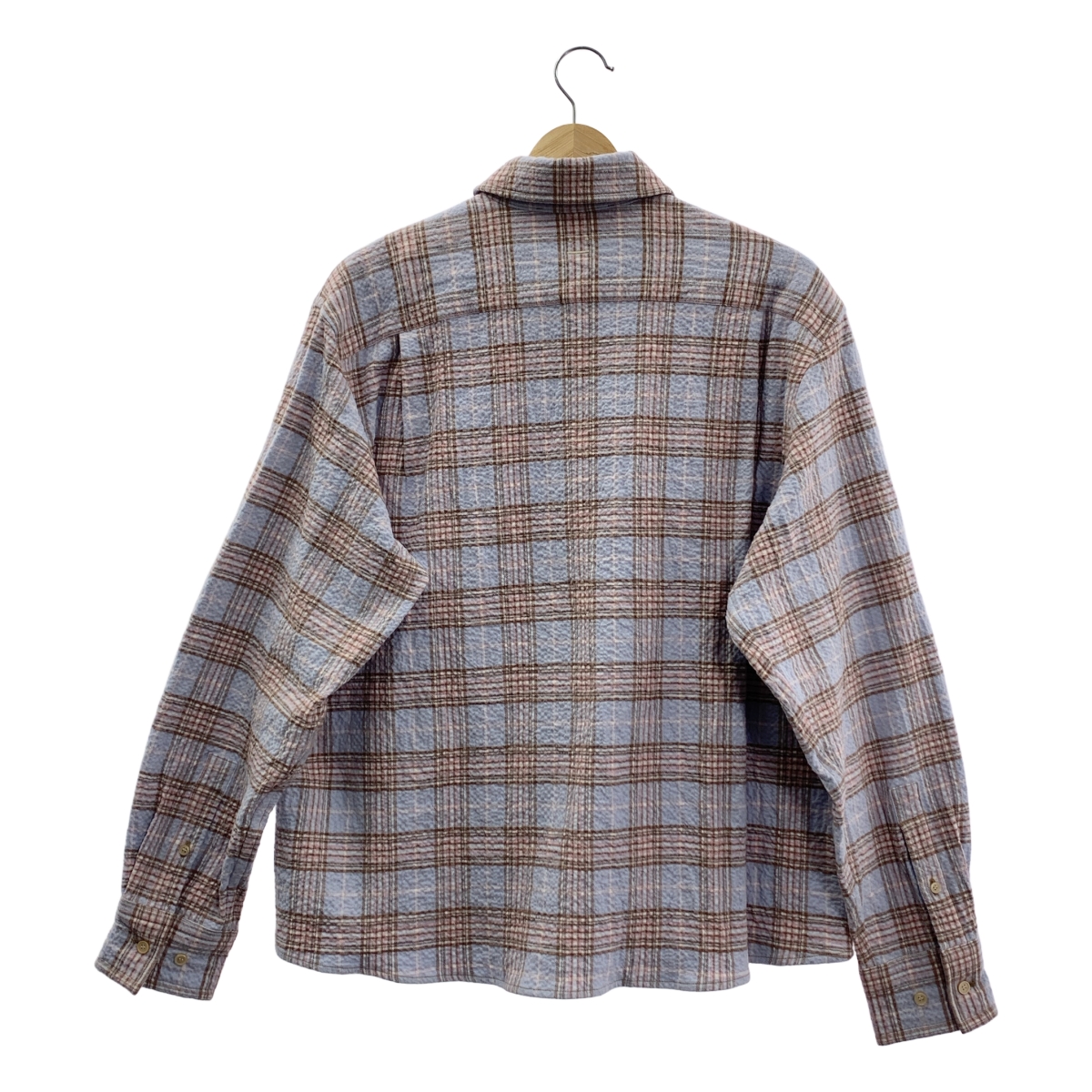 Acne Studios / アクネストゥディオズ FA-UX-SHIR000048 / コットン フェイスパッチ チェックシャツ