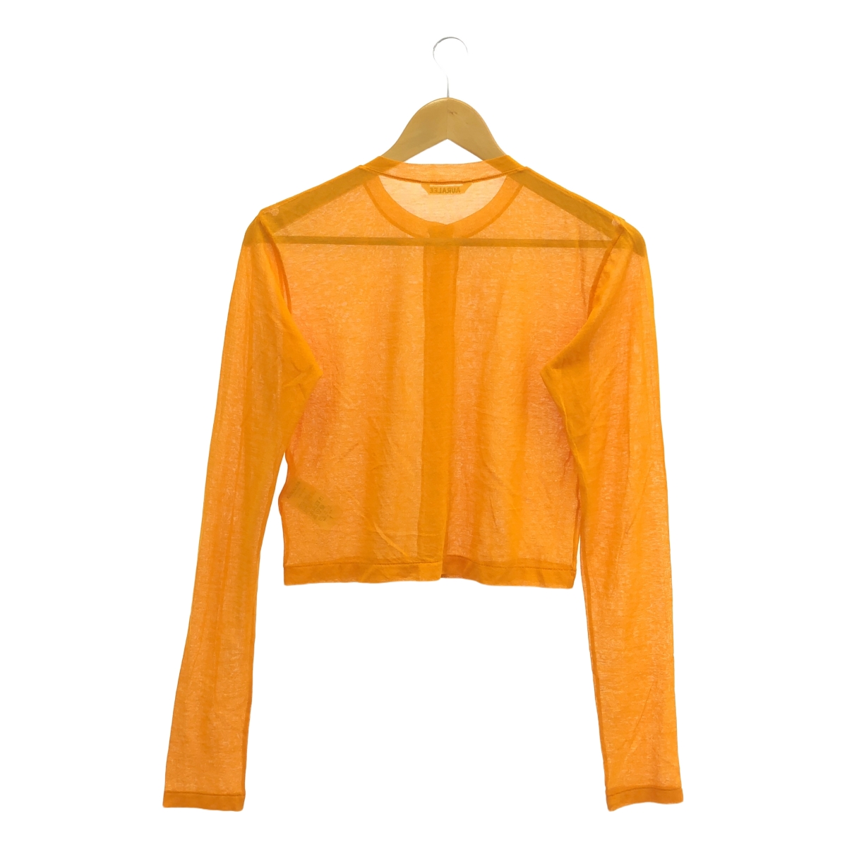 AURALEE / オーラリー HARD TWIST COTTON GAUZE CARDIGAN シアー カーディガン