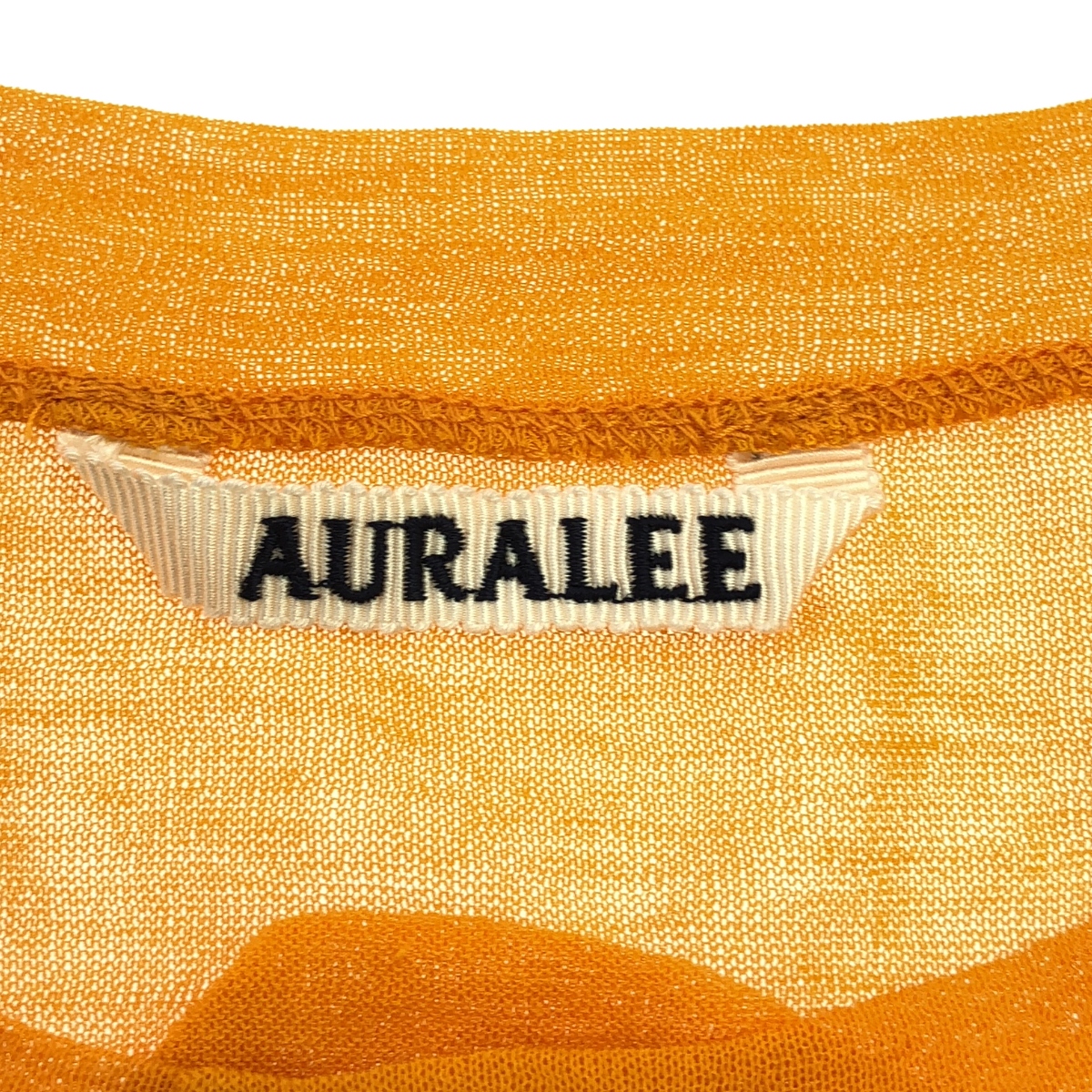 AURALEE / オーラリー HARD TWIST COTTON GAUZE CARDIGAN シアー カーディガン