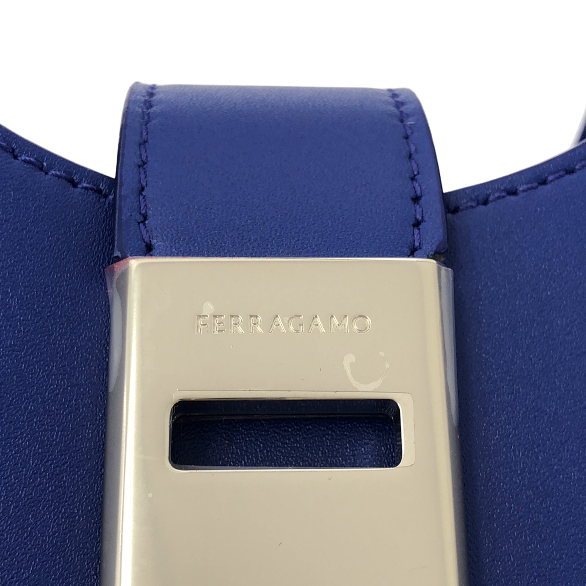 FERRAGAMO / フェラガモ S.HOBO MINI 2way ホーボー ガンチーニ レザー ショルダーバッグ