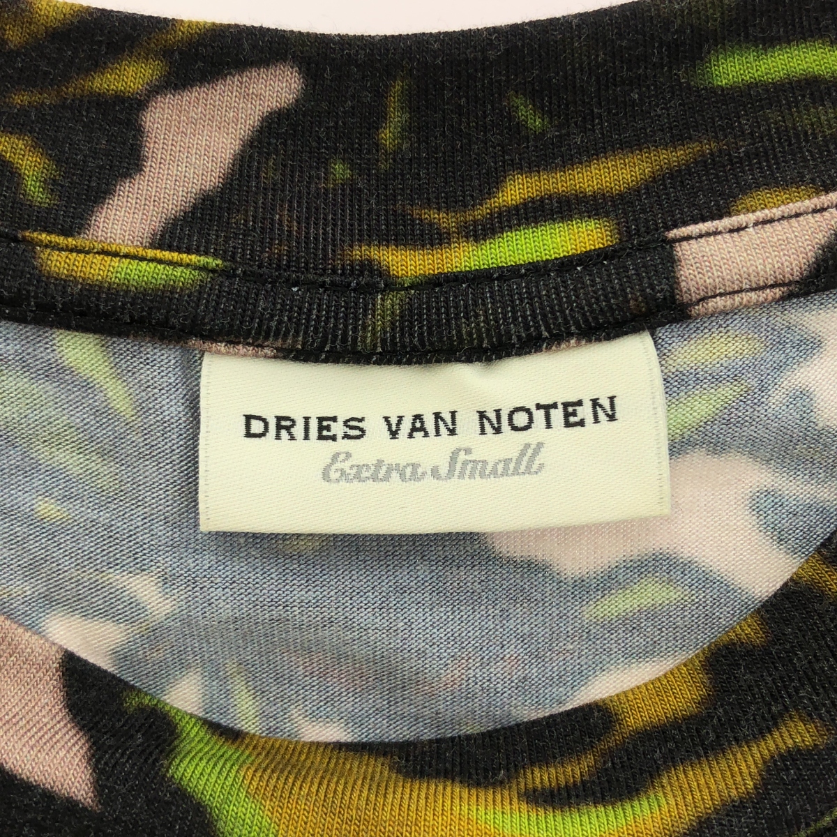 DRIES VAN NOTEN / ドリスヴァンノッテン 総柄 フラワープリント ロングワンピース