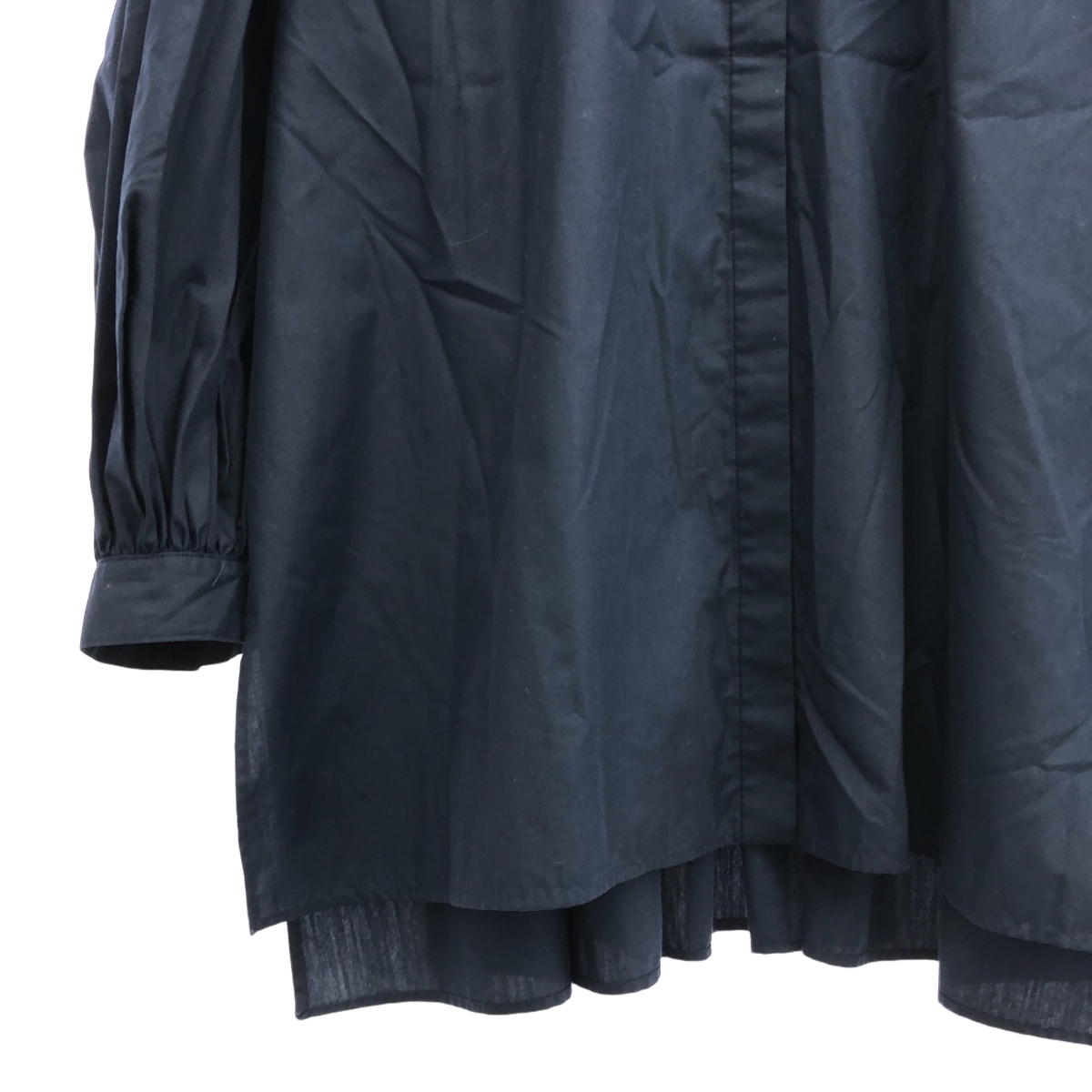 LE PHIL / ルフィル ライトタイプライター ギャザー ブラウス