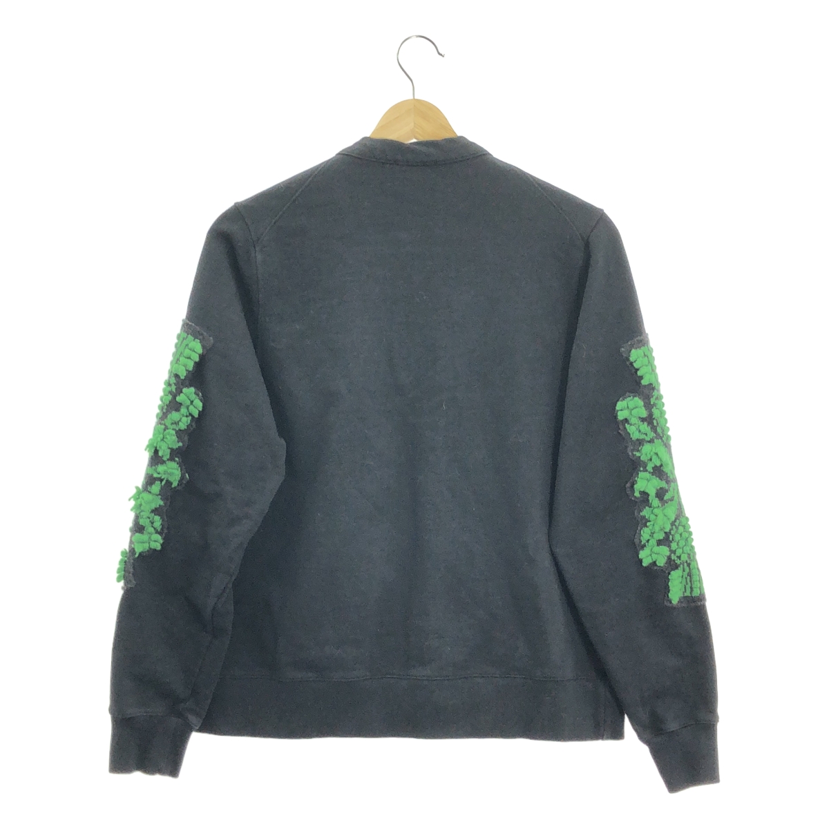 その他 コットン ロゴ Vネック カーディガン