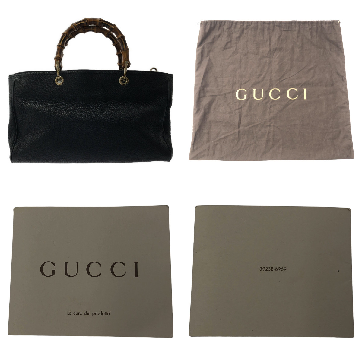 GUCCI / グッチ バンブー ショッパー スモール 2WAY バッグ