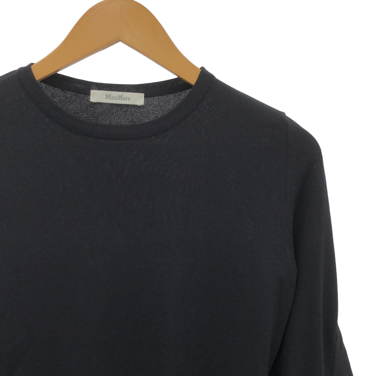 Max Mara / マックスマーラ レーヨン フリルスリーブ カットソー