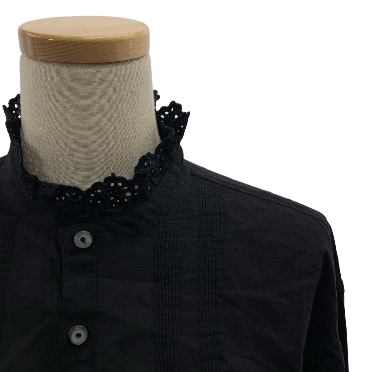 45r / フォーティファイブアール インドカディの カットワーク ブラウス