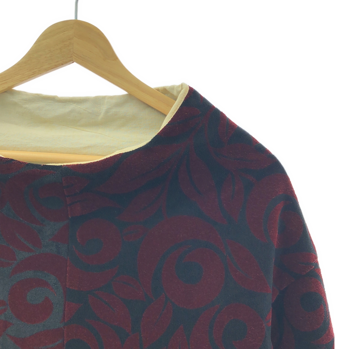 COMME des GARCONS / コムデギャルソン 90s Flowering Clothes フロッキー加工 フラワー トップス カットソー