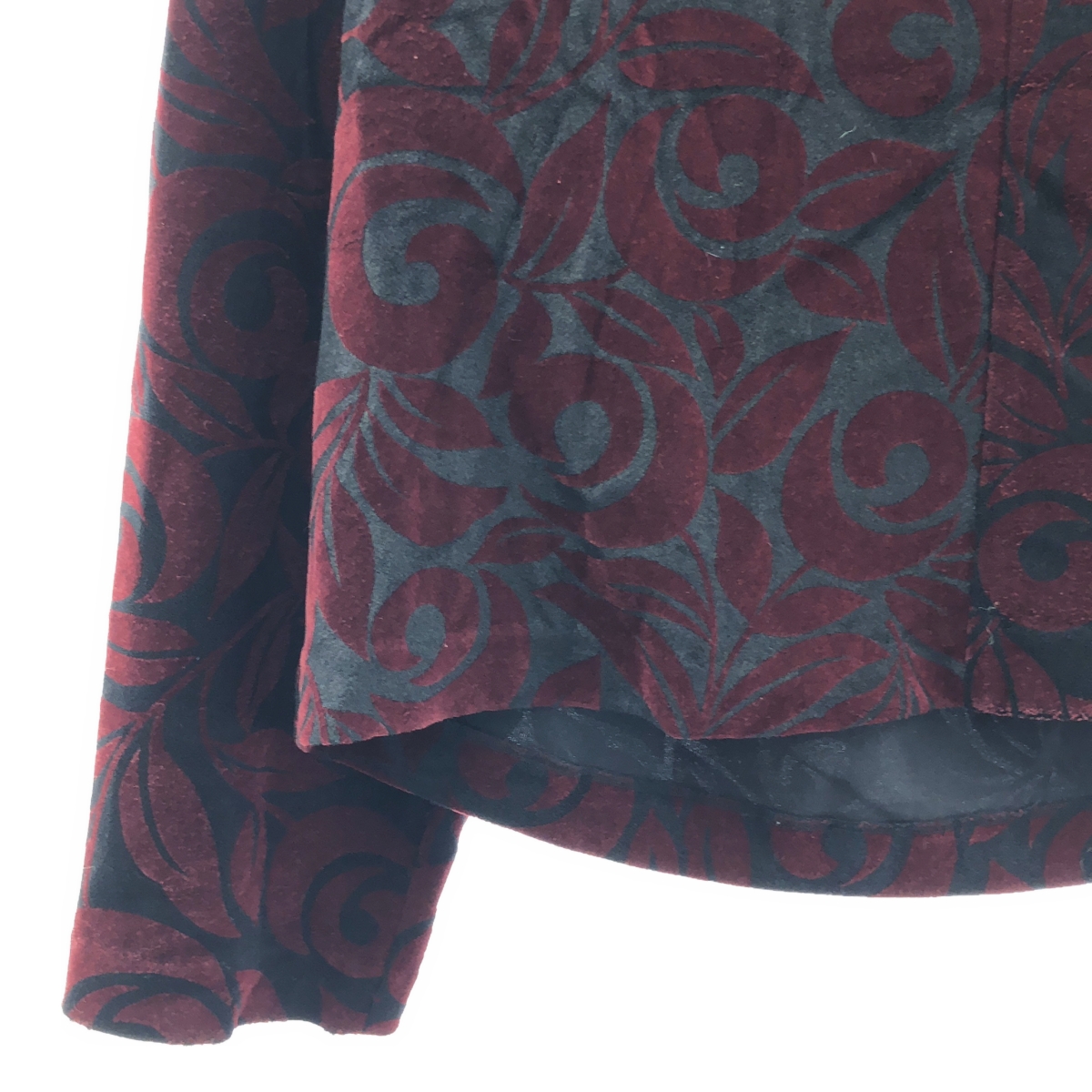 COMME des GARCONS / コムデギャルソン 90s Flowering Clothes フロッキー加工 フラワー トップス カットソー