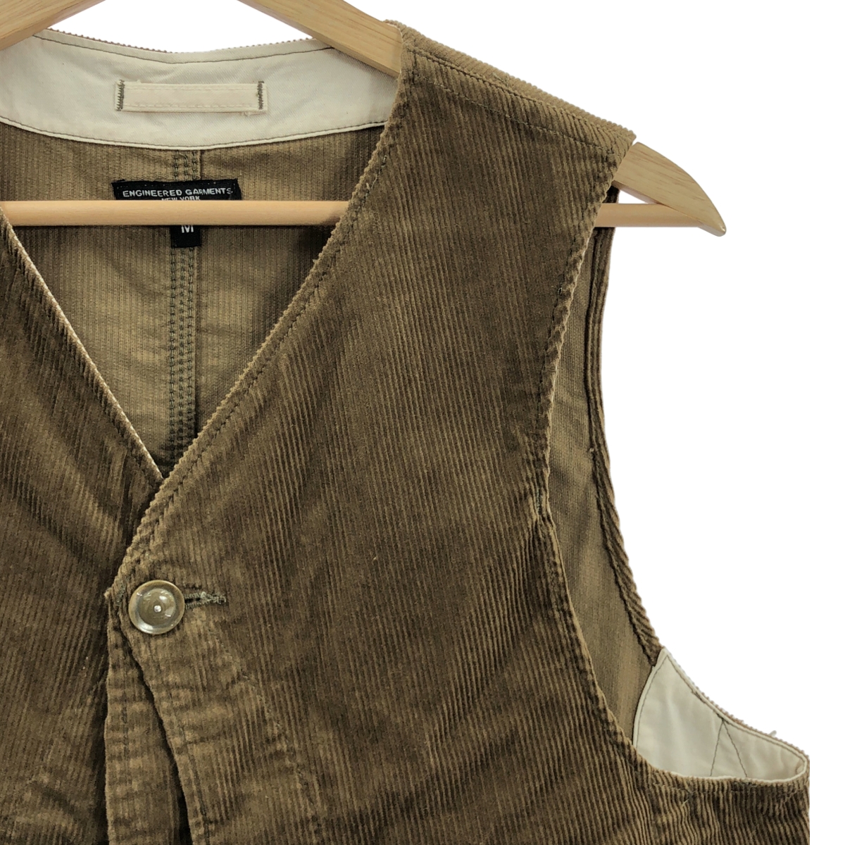 Engineered Garments / エンジニアドガーメンツ UPLAND VEST CORDUROY アップランドベスト コーデュロイ