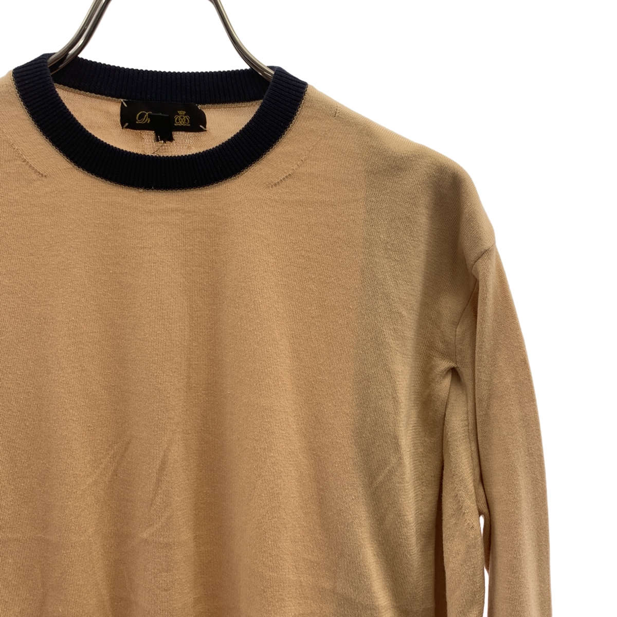 Drawer / ドゥロワー 16G クルーネック プルオーバーニット セーター