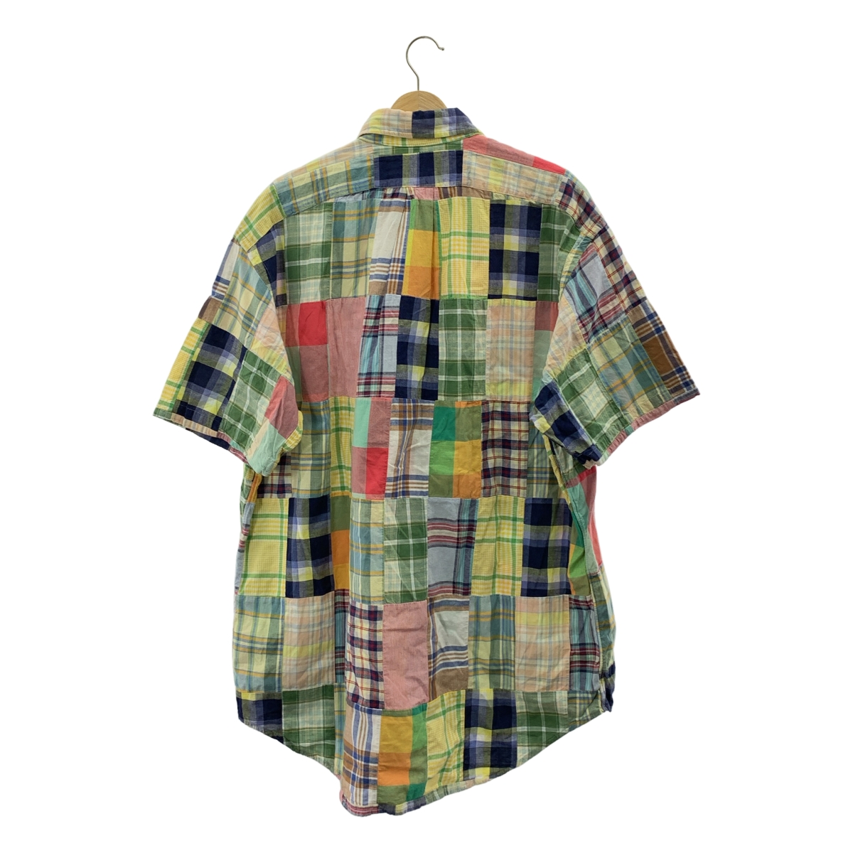 RALPH LAUREN / ラルフローレン BLAKE パッチワーク 半袖シャツ