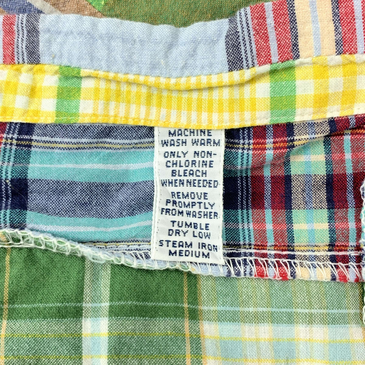 RALPH LAUREN / ラルフローレン BLAKE パッチワーク 半袖シャツ