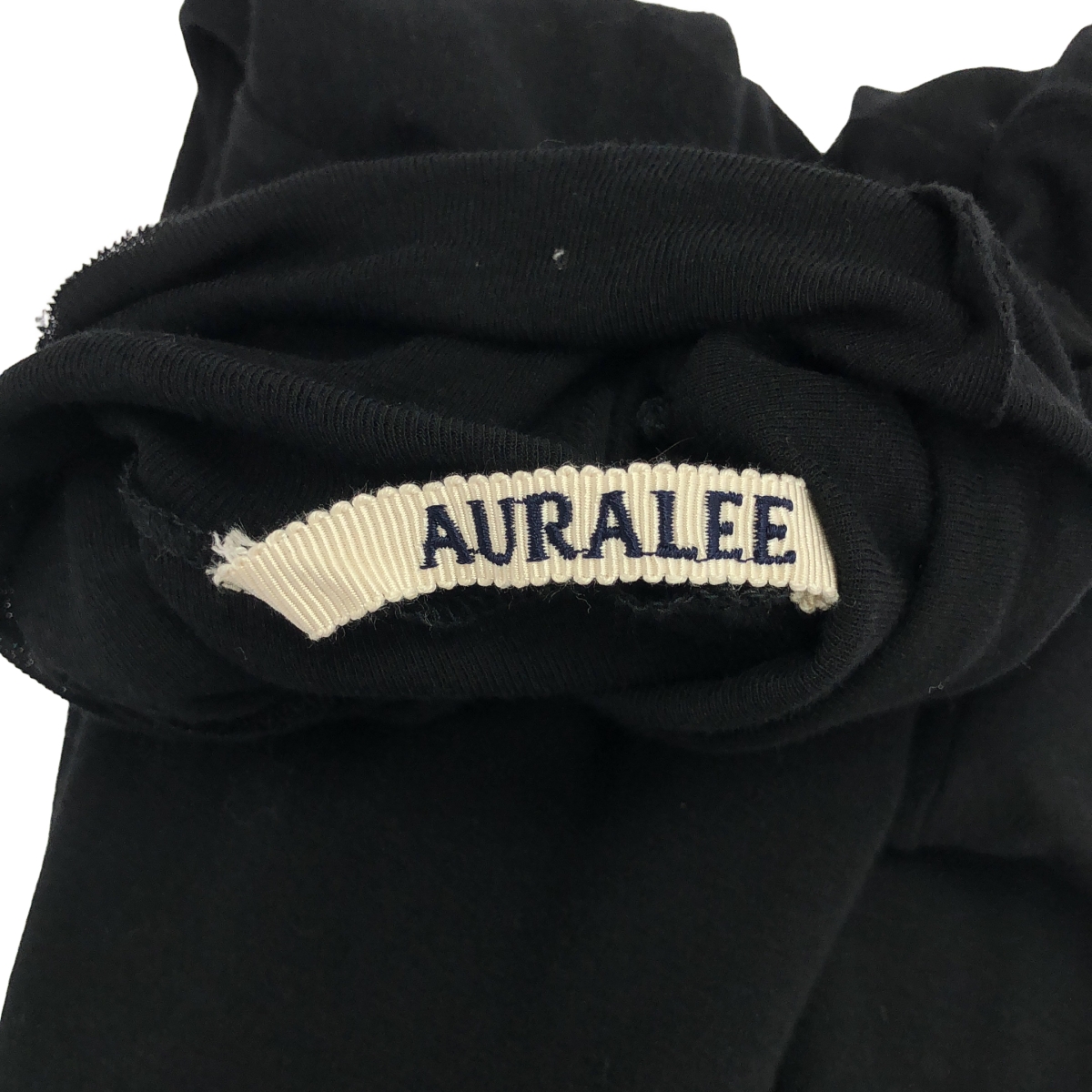 AURALEE / オーラリー HIGH GAUGE SHEER RIB TURTLE / タートルネック カットソー