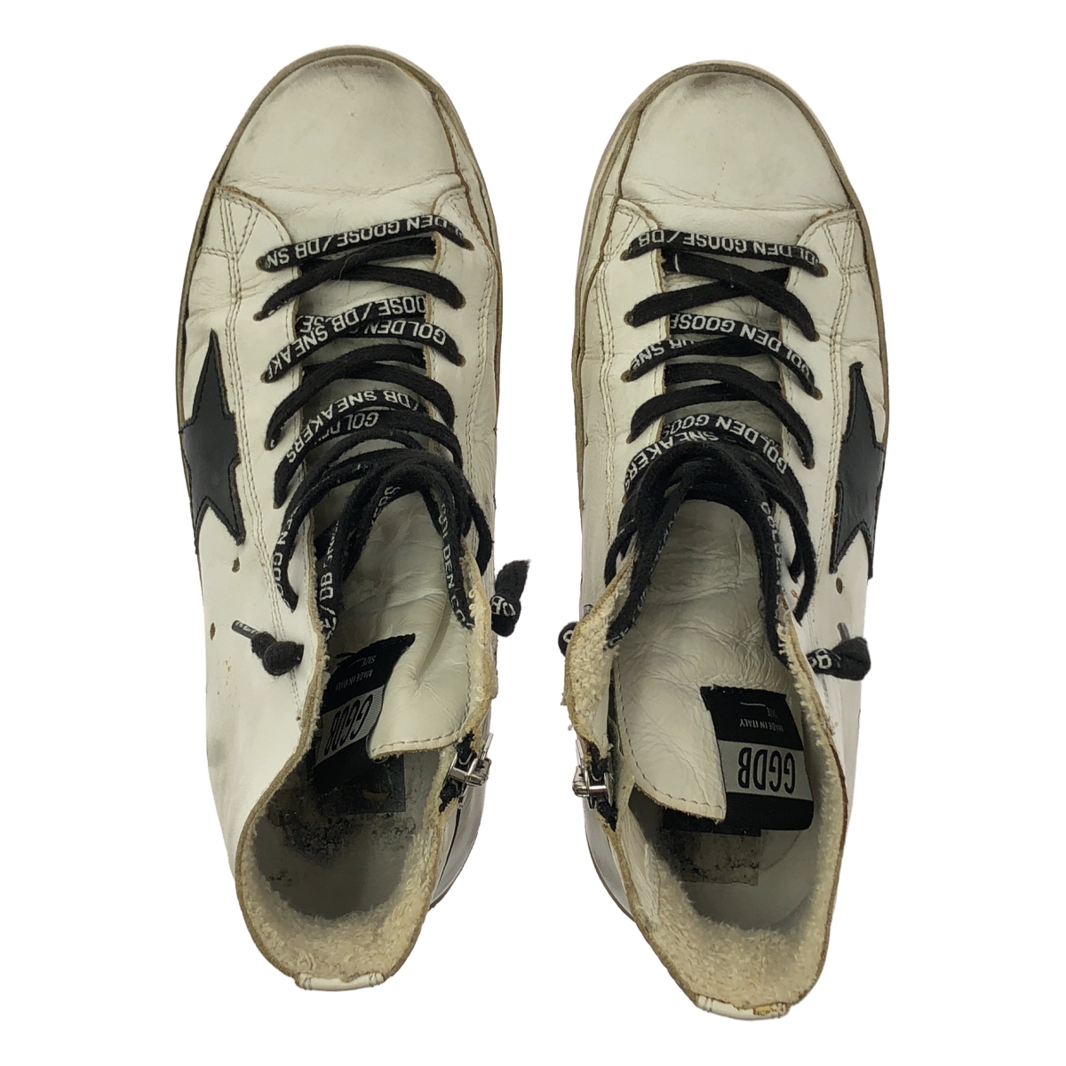GOLDEN GOOSE / ゴールデングース FRANCY ダメージ加工 ハイカット スニーカー