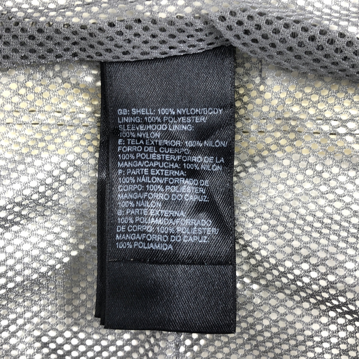 THE NORTH FACE / ザノースフェイス SanDisk 企業ロゴ刺しゅう HYVENT ナイロン マウンテンパーカー