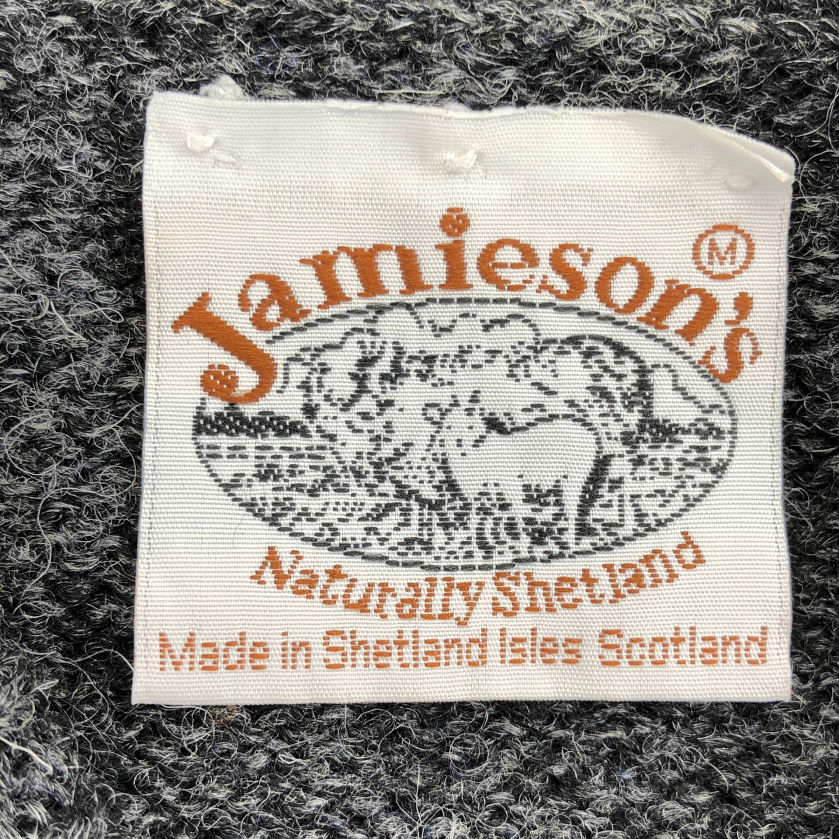 Jamieson's / ジャミーソンズ ウール ショールカラー ニット セーター