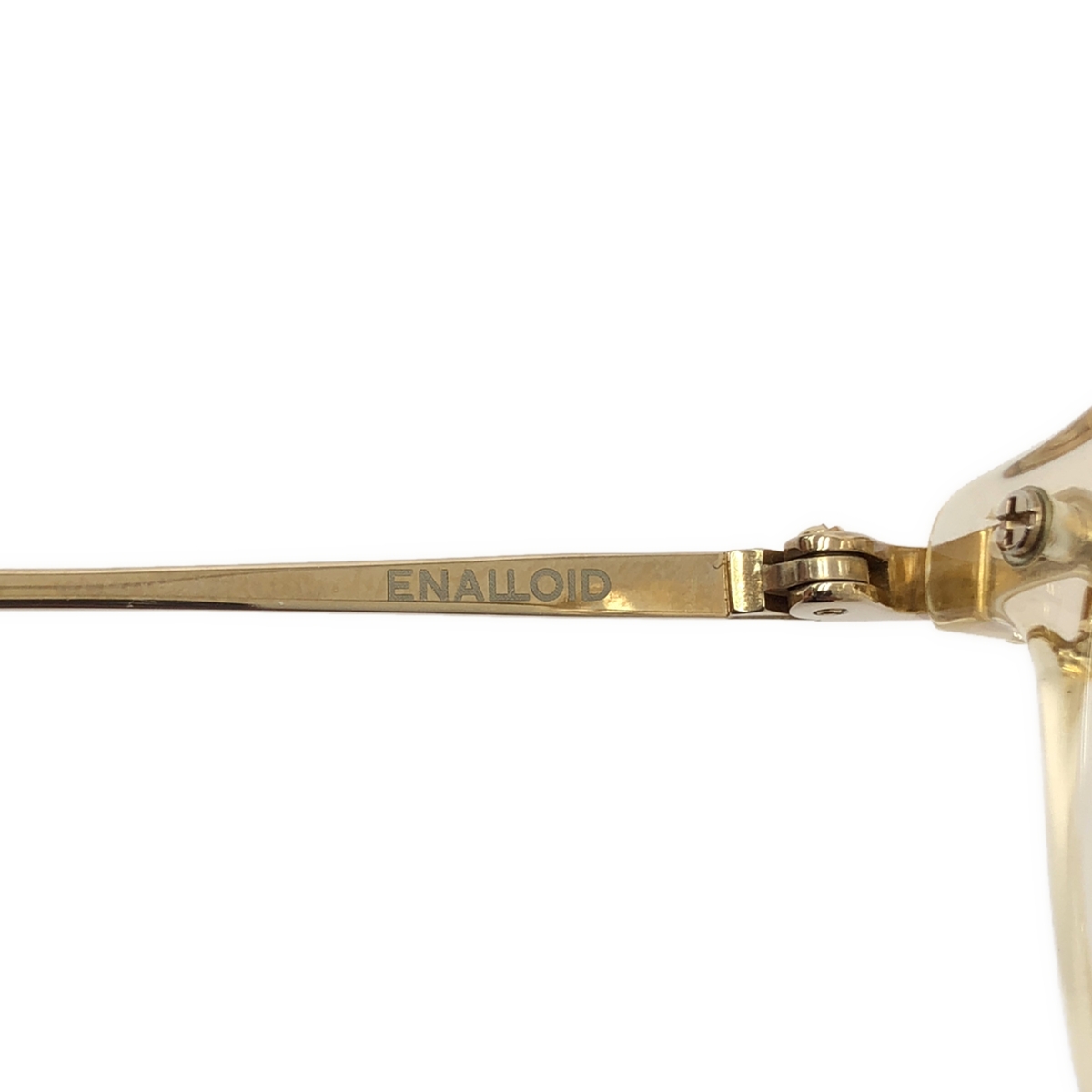 ENALLOID / エナロイド クリア フレームメガネ