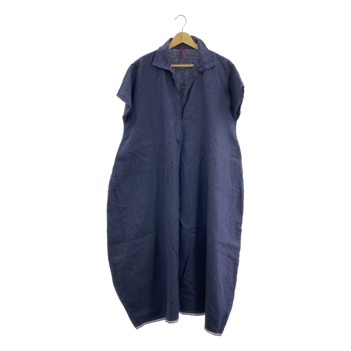 DANIELA GREGIS / ダニエラグレジス リネン オーバーシルエット ハイネック ワンピース