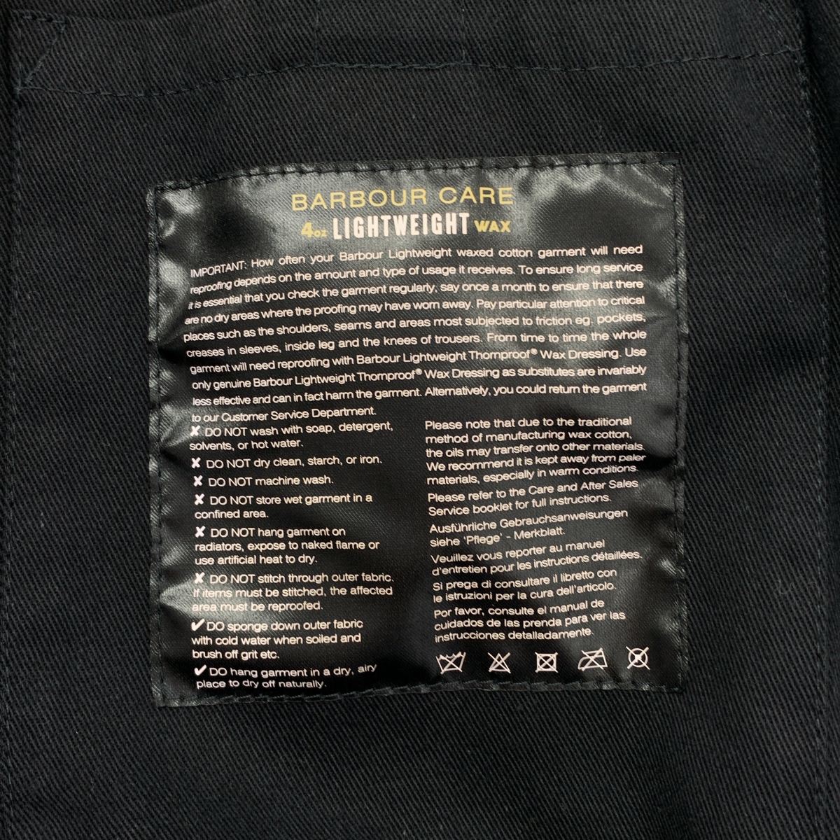 Engineered Garments / エンジニアドガーメンツ × Barbour / バブアー Zip Parka / オイルド ワックス ジップ パーカ コート