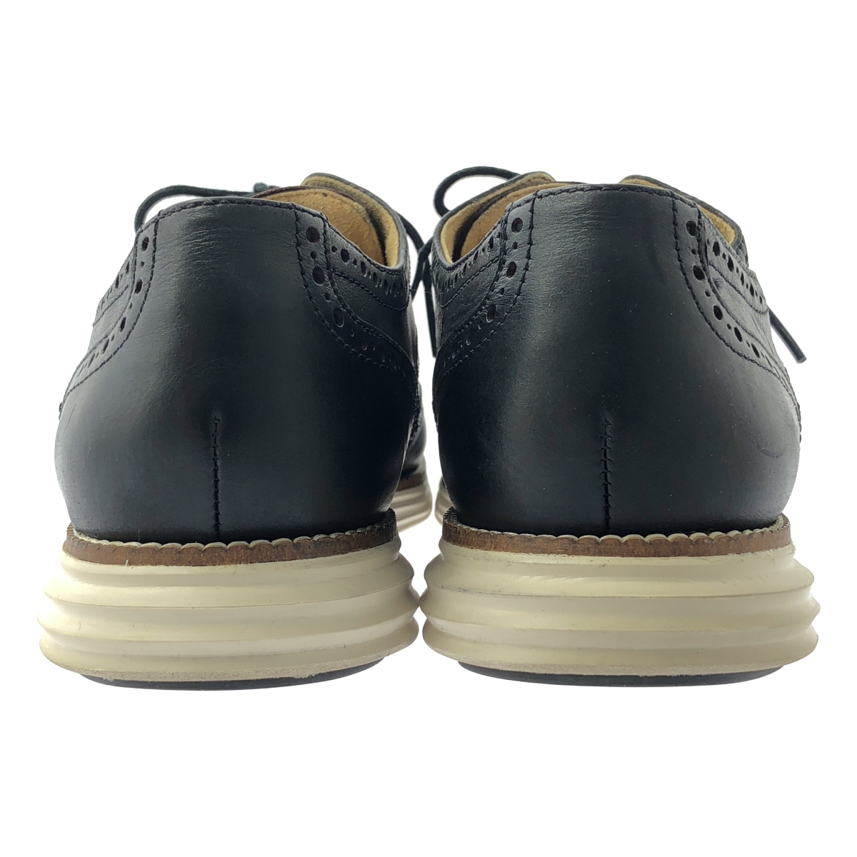 COLE HAAN / コールハーン レザー ウィングチップ ドレスシューズ 革靴