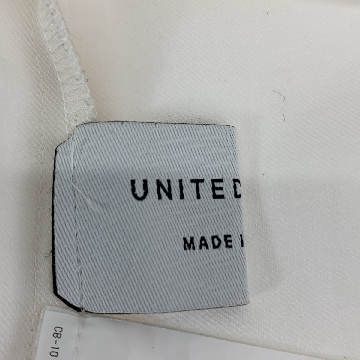 UNITED TOKYO / ユナイテッドトウキョウ トリカラーラップブラウス シャツ