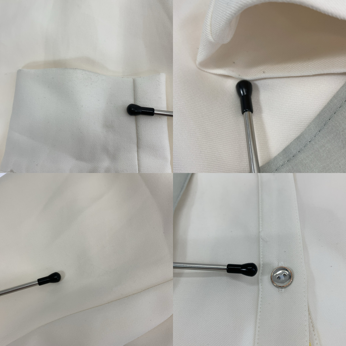 UNITED TOKYO / ユナイテッドトウキョウ トリカラーラップブラウス シャツ