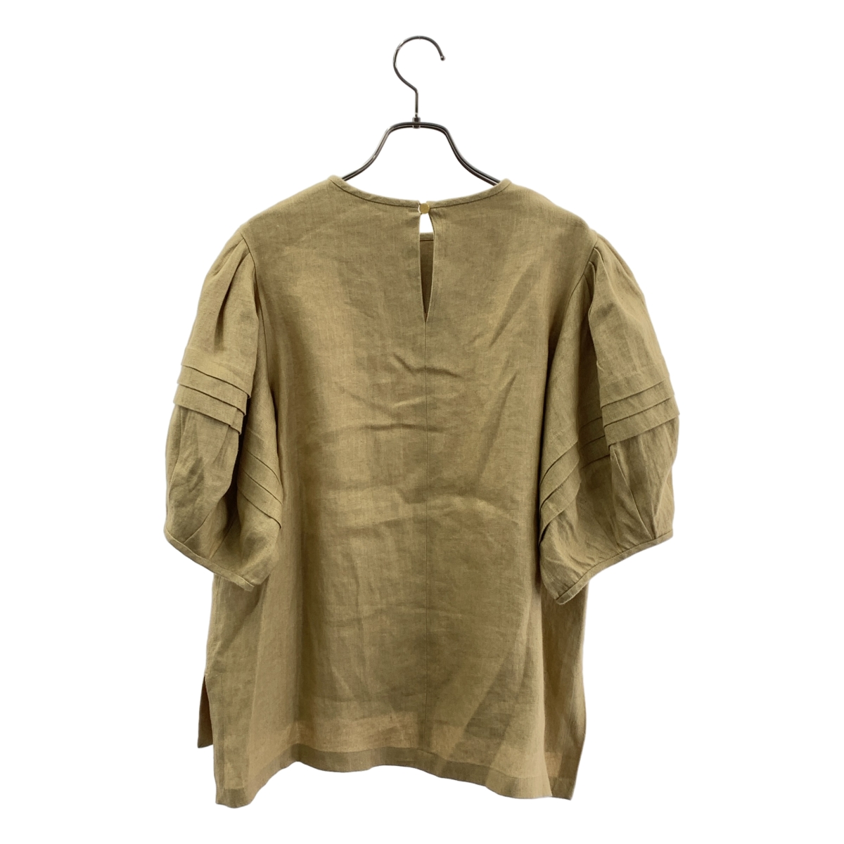 その他 リネン ボリュームスリーブ ブラウス