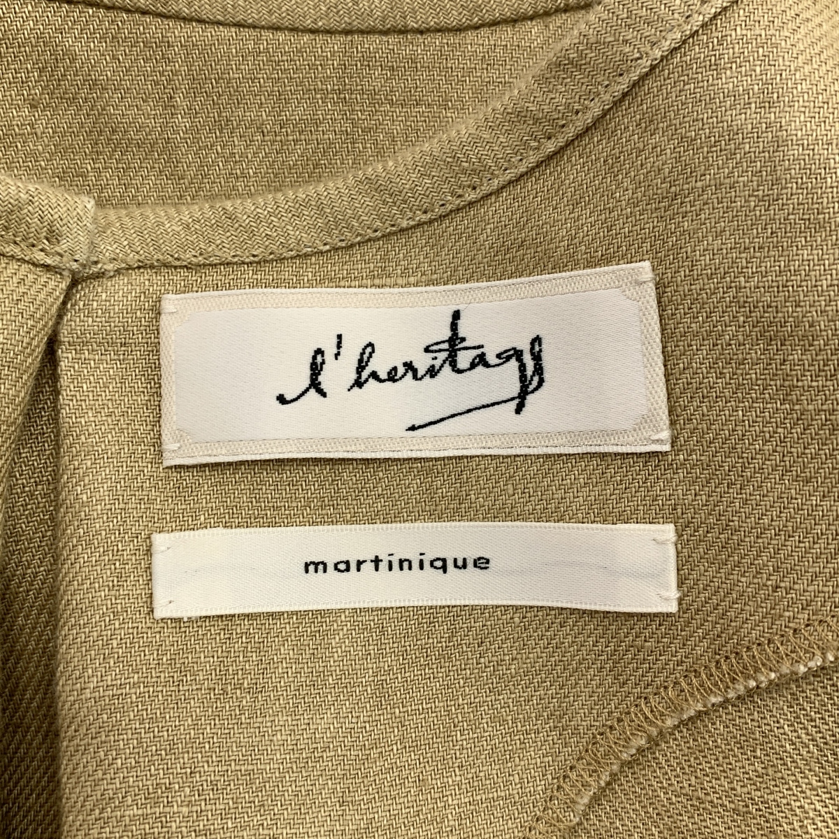 その他 リネン ボリュームスリーブ ブラウス