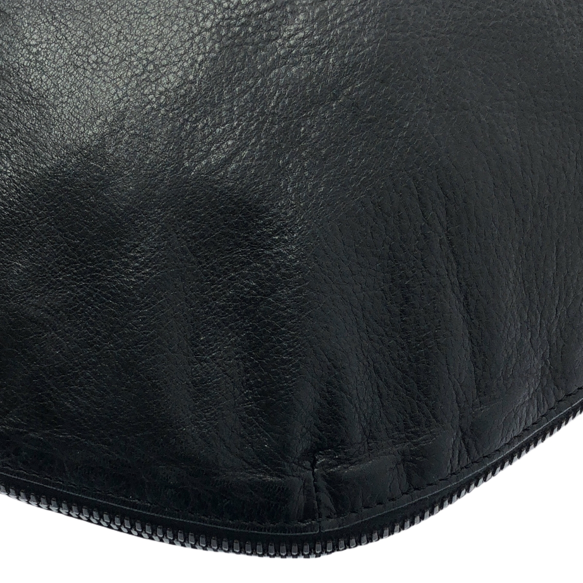 RUFFO / ルッフォ レザー ジップ デザイン ショルダーバッグ