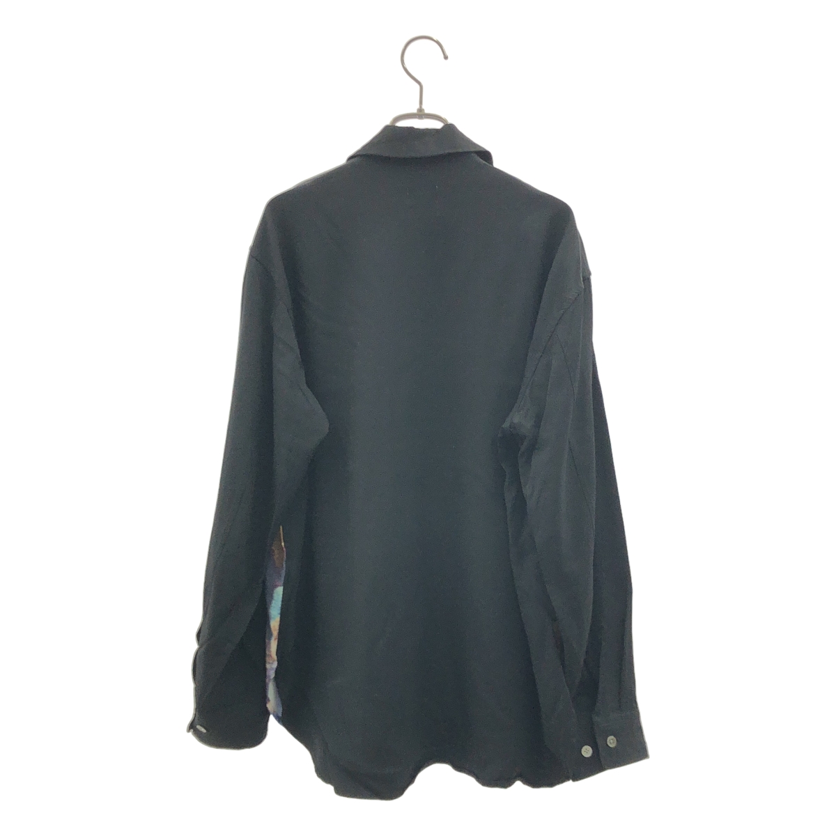 SOE / ソーイ ビスコース 総柄 オープンカラーシャツ