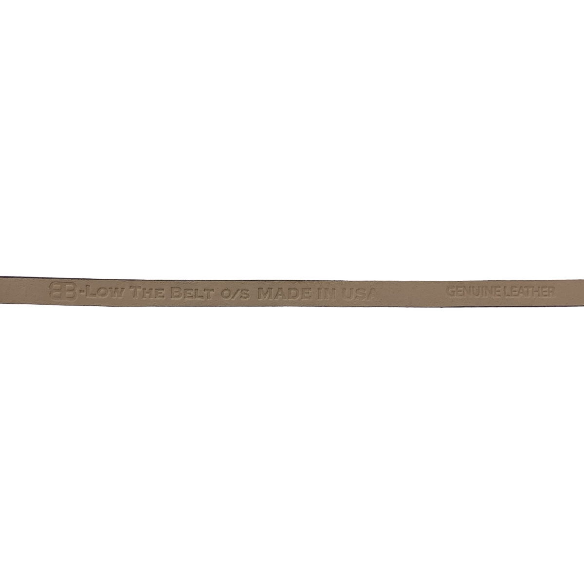 Deuxieme Classe / ドゥーズィエムクラス 【 B-LOW THE BELT / ビーローザベルト 】 ロゴプレート レザー ベルト