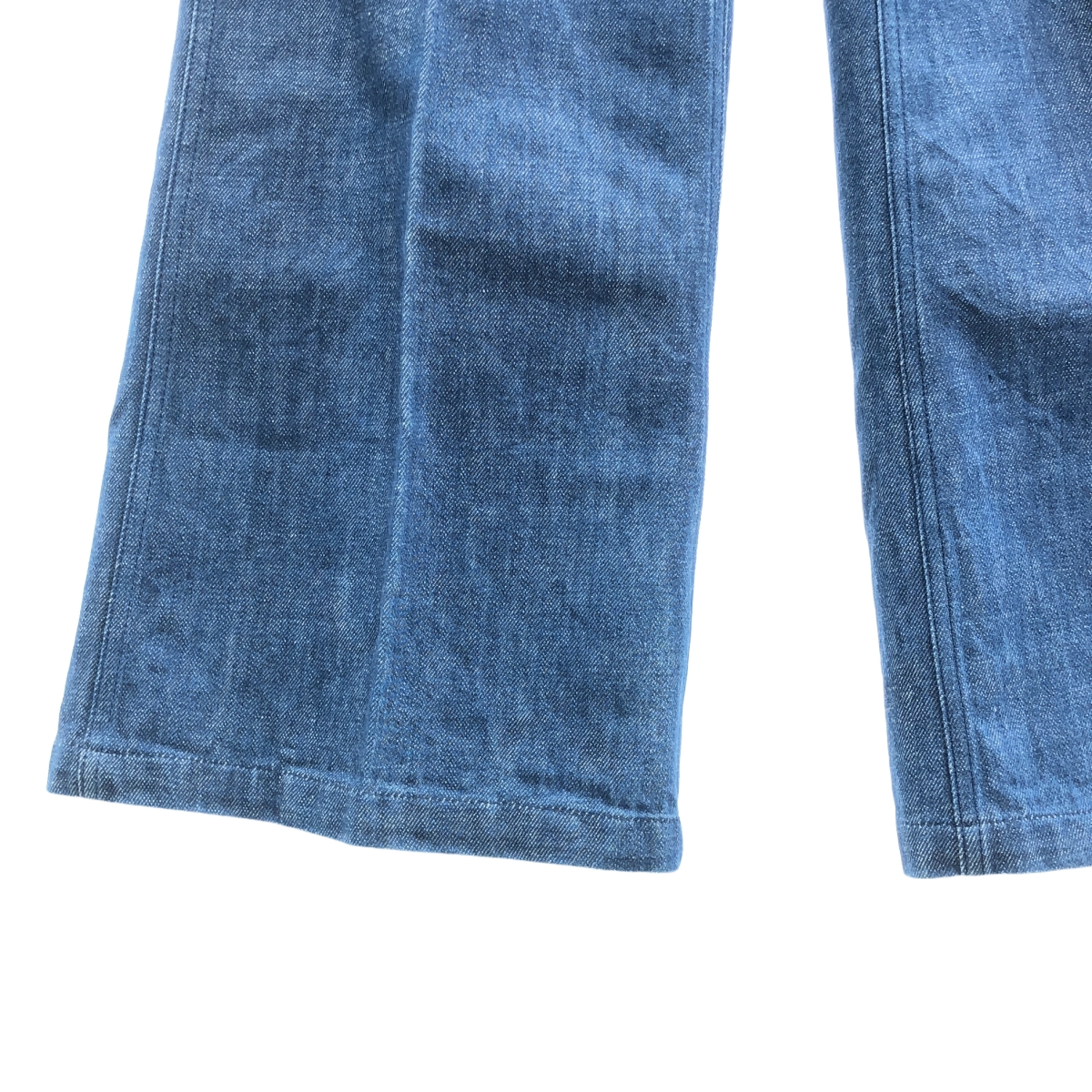 HYKE / ハイク ワイドレッグ ベイカー デニムパンツ