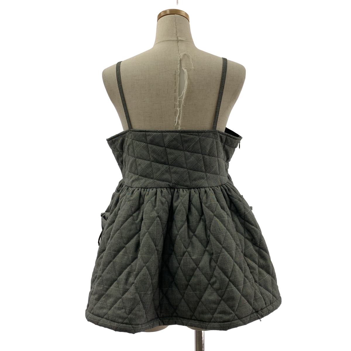 その他 SIDE CROISSANT QUILTING CAMISOLE サロペット キャミソール