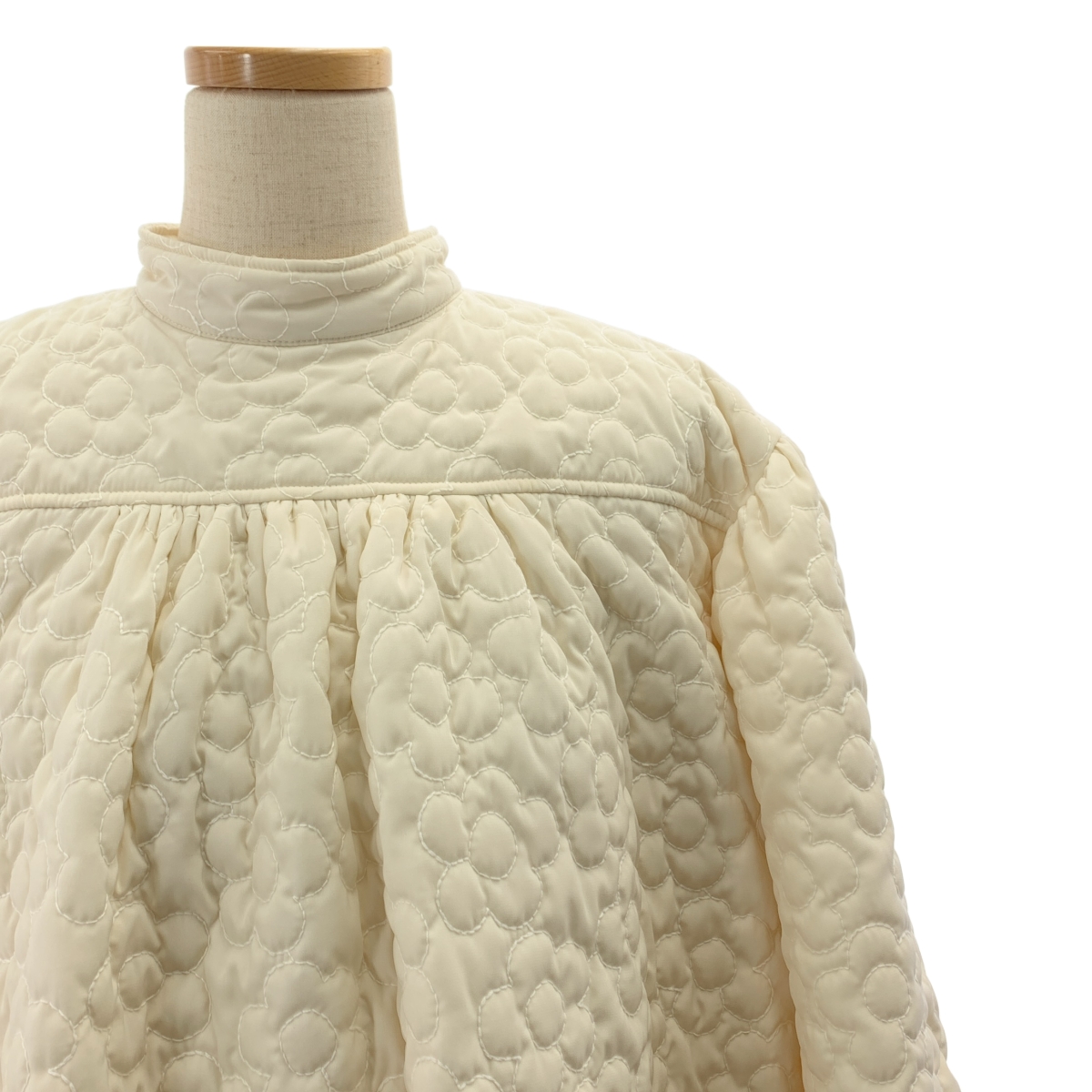 その他 Shell / エンブロイダリー ベルテッド オーバー コート