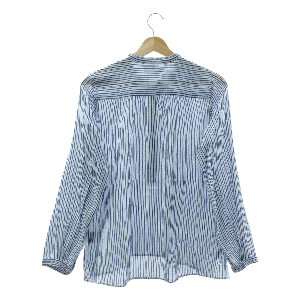 ISABEL MARANT ETOILE / イザベルマランエトワール JADA / ギャザー バンドカラー プルオーバー シャツ ブラウス