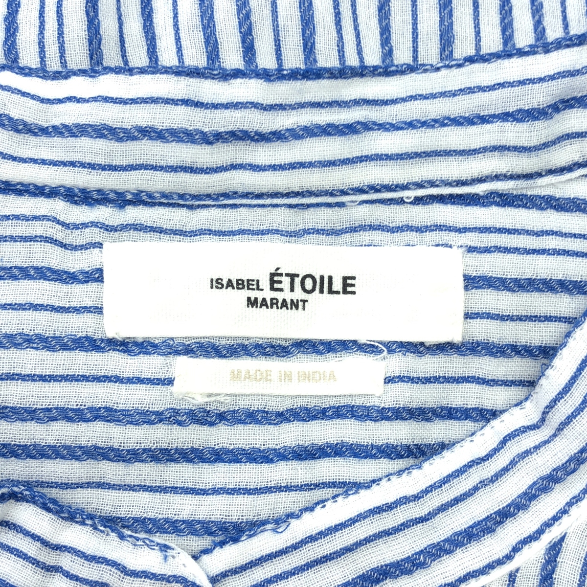 ISABEL MARANT ETOILE / イザベルマランエトワール JADA / ギャザー バンドカラー プルオーバー シャツ ブラウス