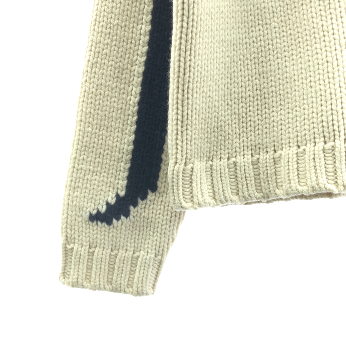 JW Anderson / ジェイダブルアンダーソン CHUNKY HOODIE ウール JWAロゴ インターシャ チャンキー フーディー ニット