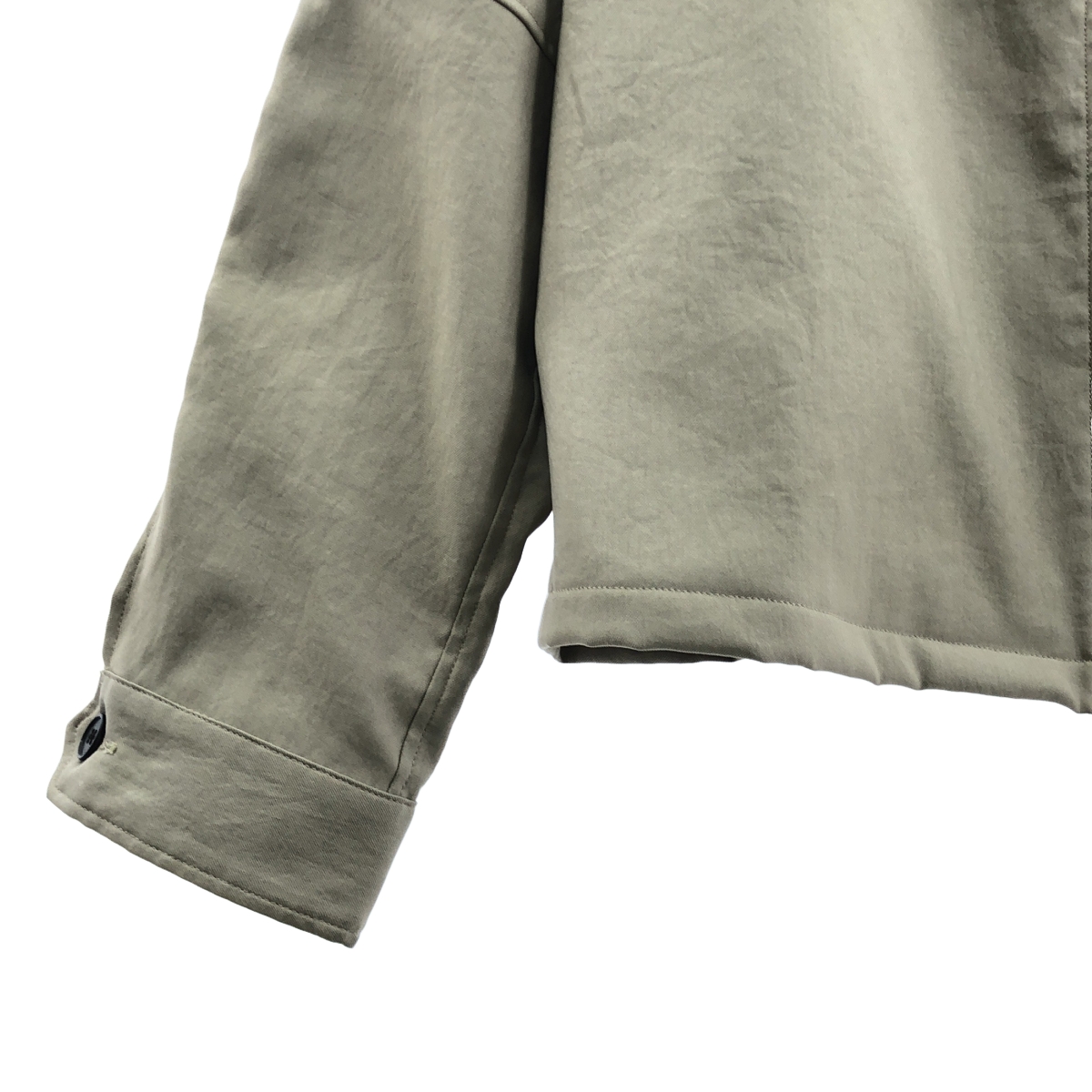 JieDa / ジエダ DRAPING CHINO ZIP JACKET