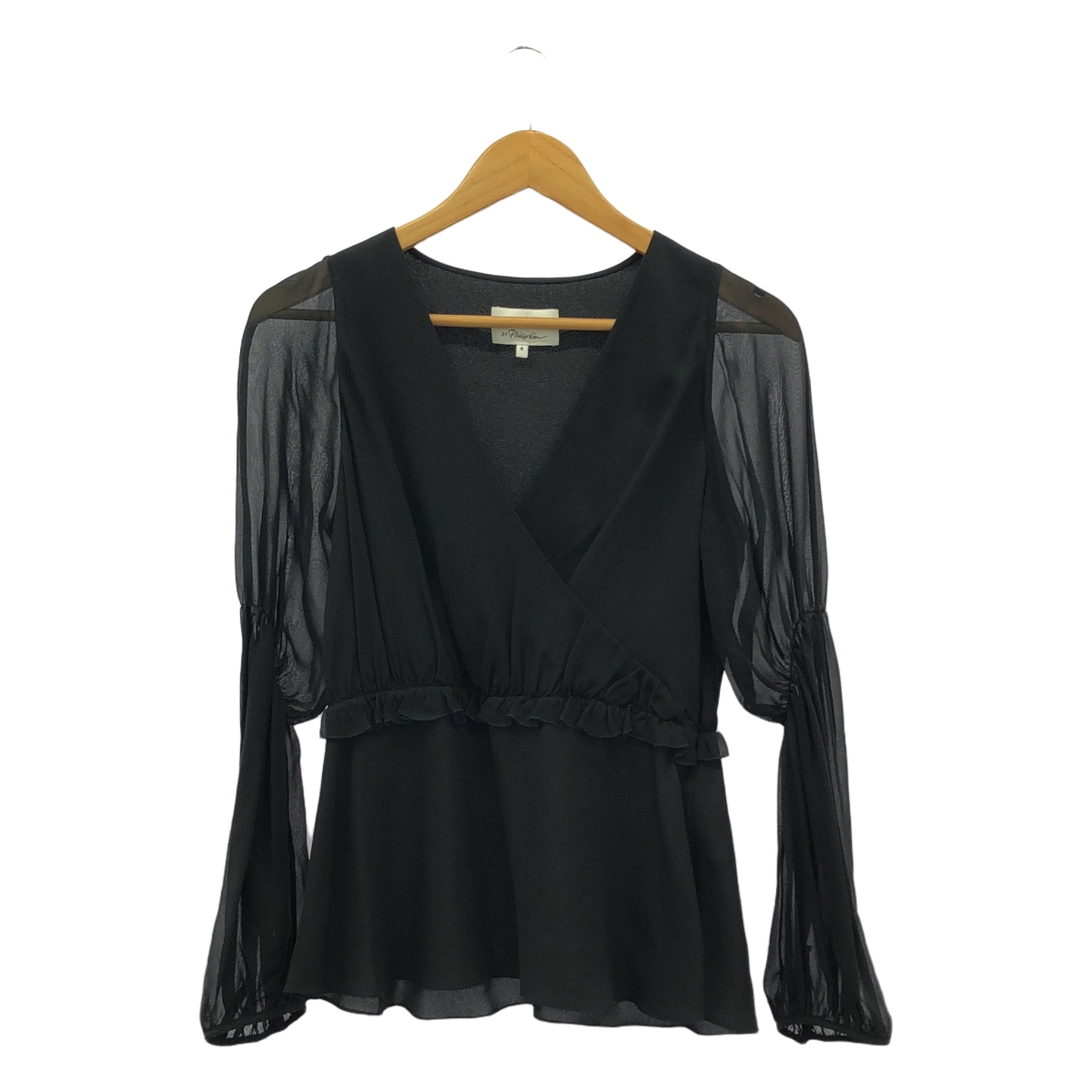 【美品】  3.1 Phillip Lim / スリーワンフィリップリム | 総柄 フラワー ビッグポケット リブネック ブラウス | 2 | マルチカラー | レディース 3.1 Phillip Lim - 完売【3.1フィリップリム】フラワーエン