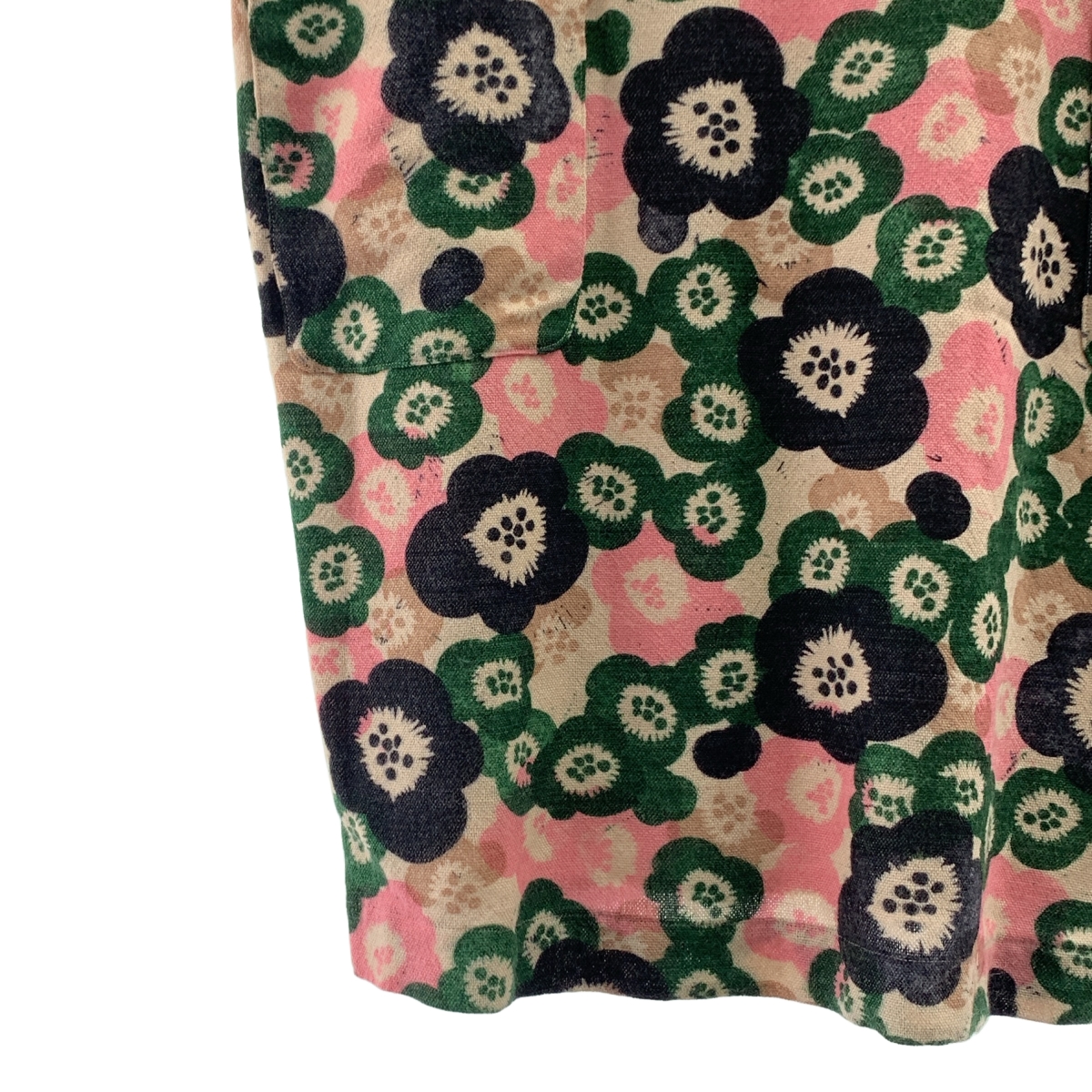 mina perhonen / ミナペルホネン millefiori ミッレフィオーリ / 花柄 ウール ワンピース