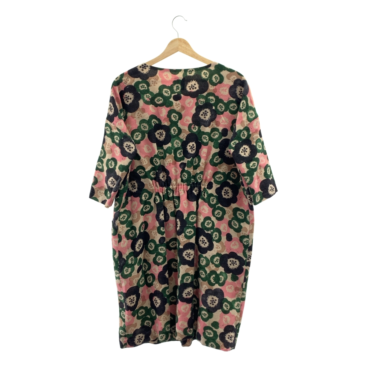 mina perhonen / ミナペルホネン millefiori ミッレフィオーリ / 花柄 ウール ワンピース