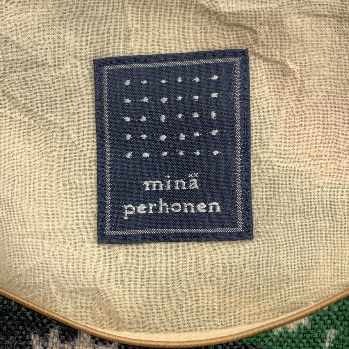 mina perhonen / ミナペルホネン millefiori ミッレフィオーリ / 花柄 ウール ワンピース