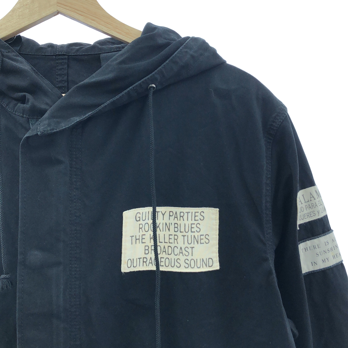 WACKO MARIA / ワコマリア ワッペン スカルプリント モッズコート