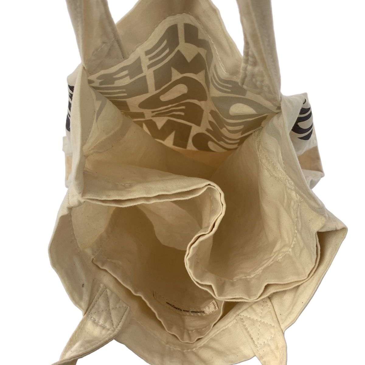 COMME des GARCONS / コムデギャルソン ロゴプリントトートバッグ