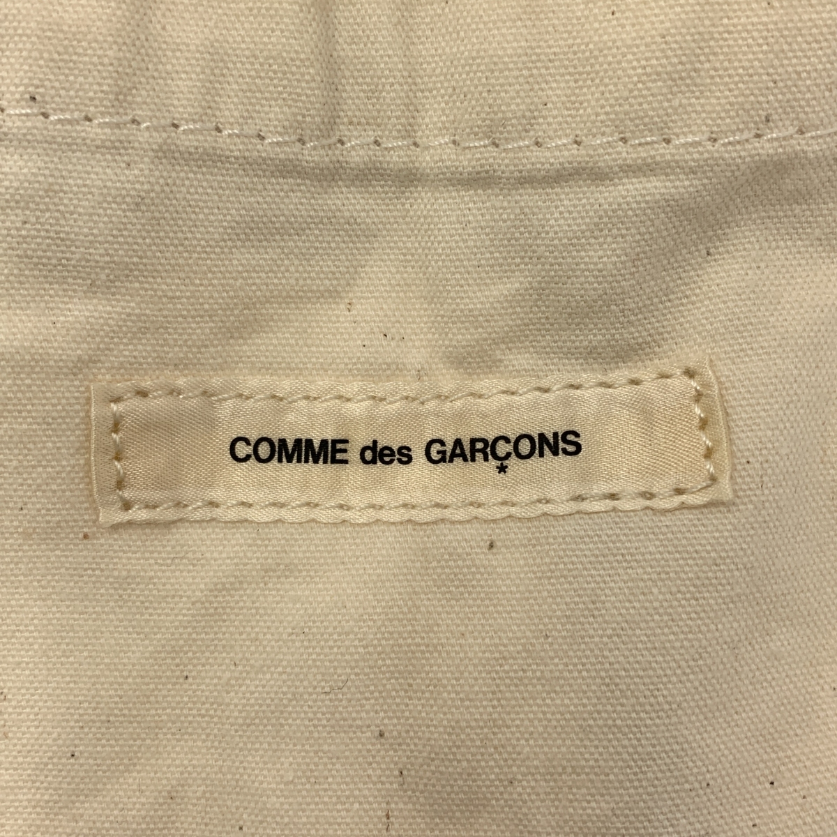 COMME des GARCONS / コムデギャルソン ロゴプリントトートバッグ