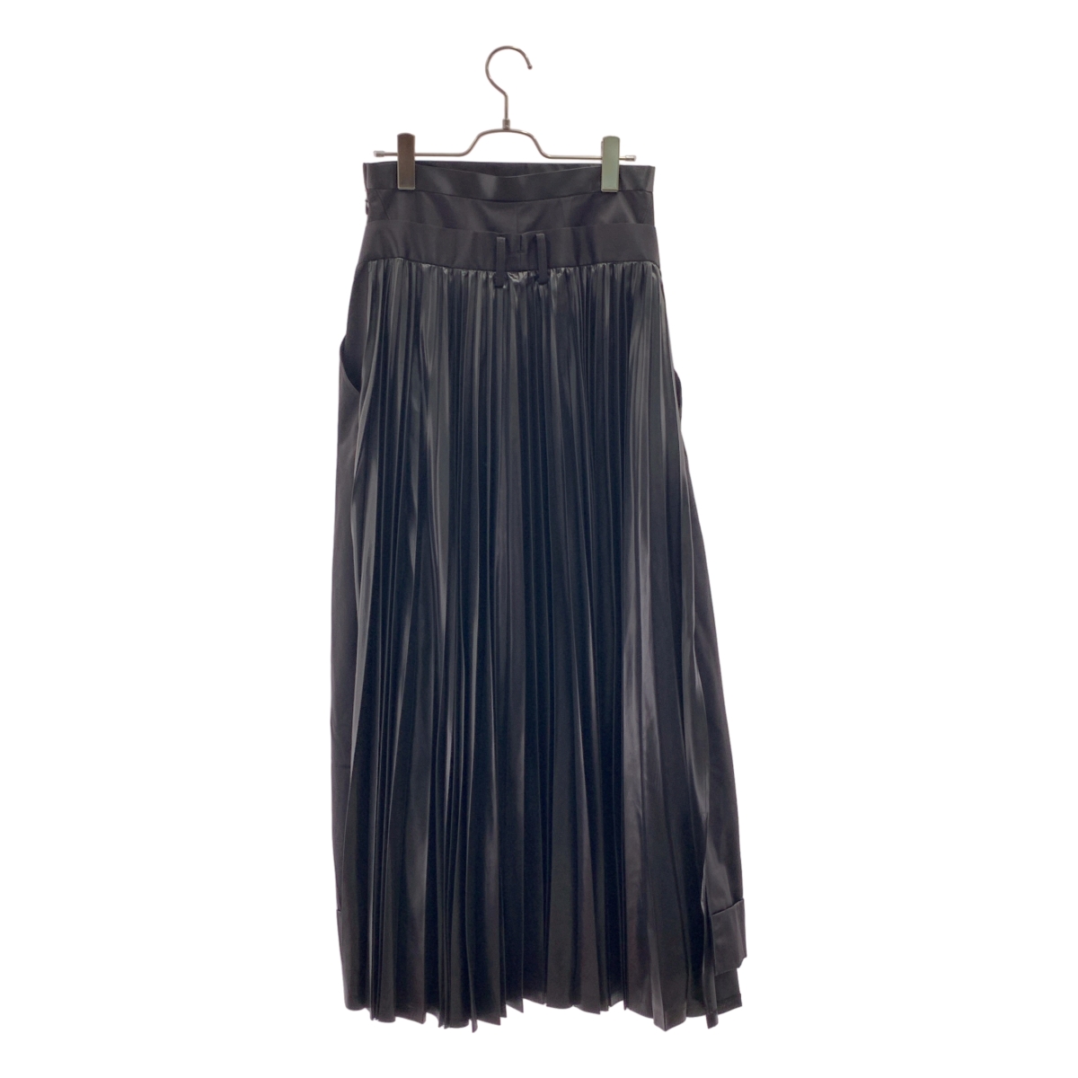 JUNYA WATANABE / ジュンヤワタナベ ナイロン プリーツ ドッキング 変形 ワイドパンツ