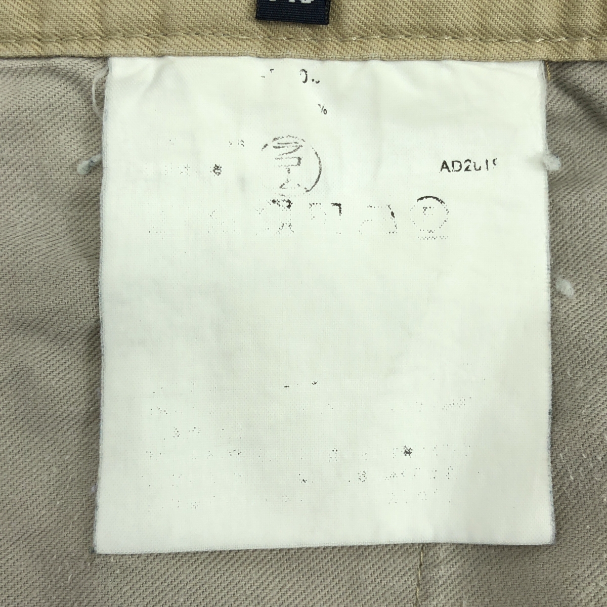 COMME des GARCONS HOMME / コムデギャルソンオム 内ラインテープ テーパード チノパンツ